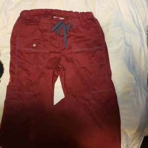 Burgundy Dickies Scrub pants